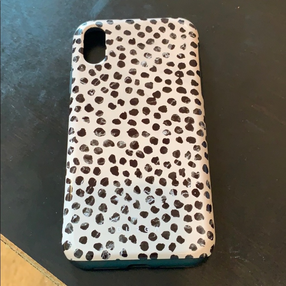 Burga iPhone XR tough phone case - almond latte